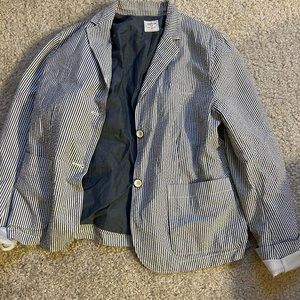 Seersucker blazer